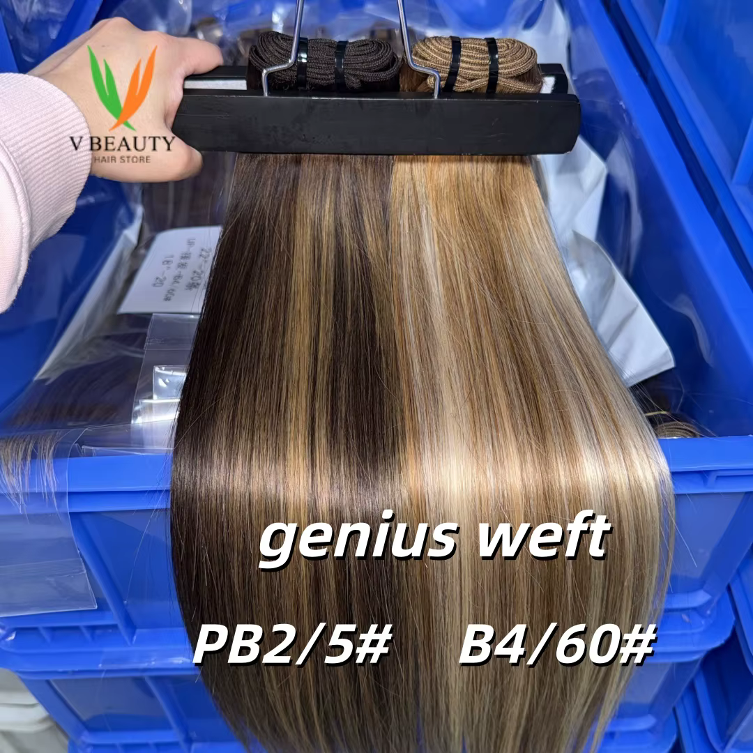 Extensions de cheveux vietnamiens Genius Weft