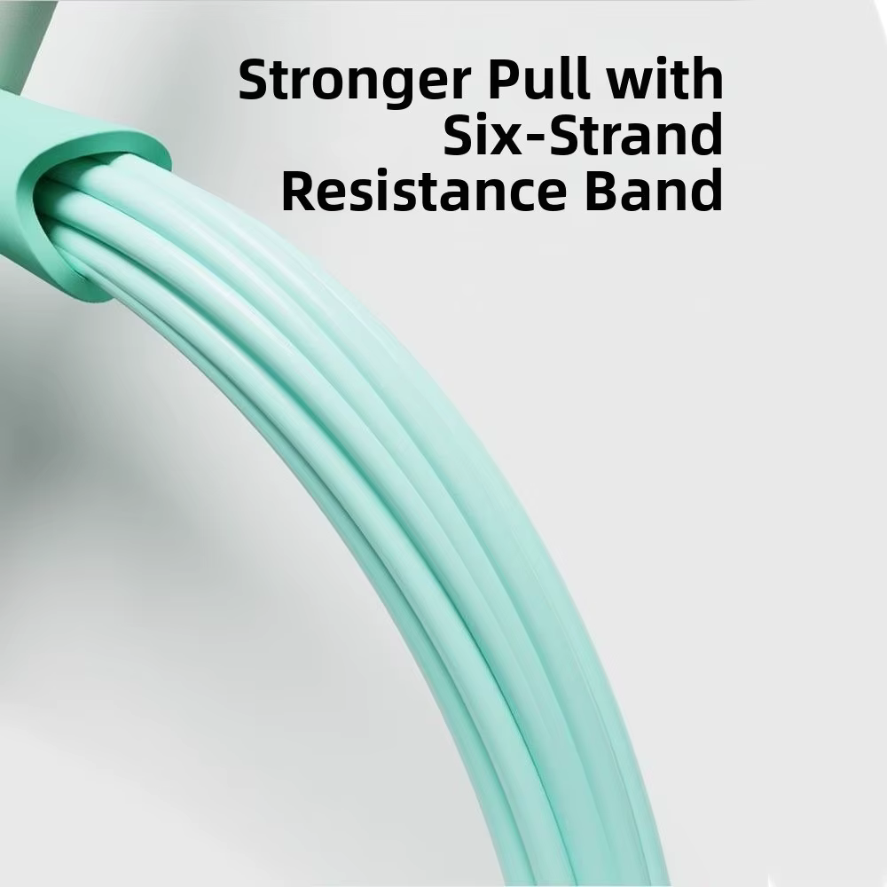 Barre d'aide aux sit-ups à double ventouse, hauteur réglable avec corde de tension, équipement de fitness pour sit-ups, support antidérapant pour chevilles