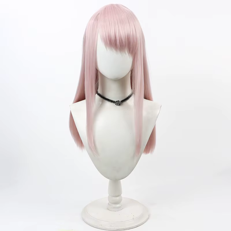 Anime déesse de la victoire: Nikke néon Cosplay perruque rose résistant à la chaleur cheveux synthétiques Halloween carnaval fête jeu de rôle perruques