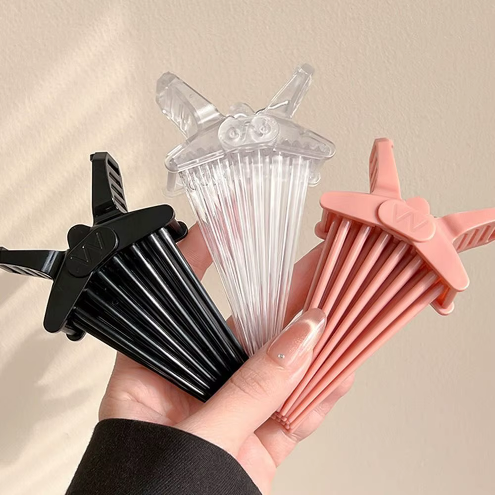 Pince à cheveux portable pour boucler les racines et donner du volume naturel au dessus de la tête