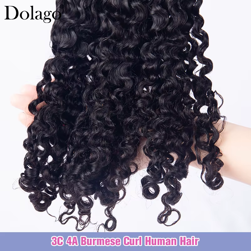Lots de Cheveux Bouclés Birmans 3C 4A
