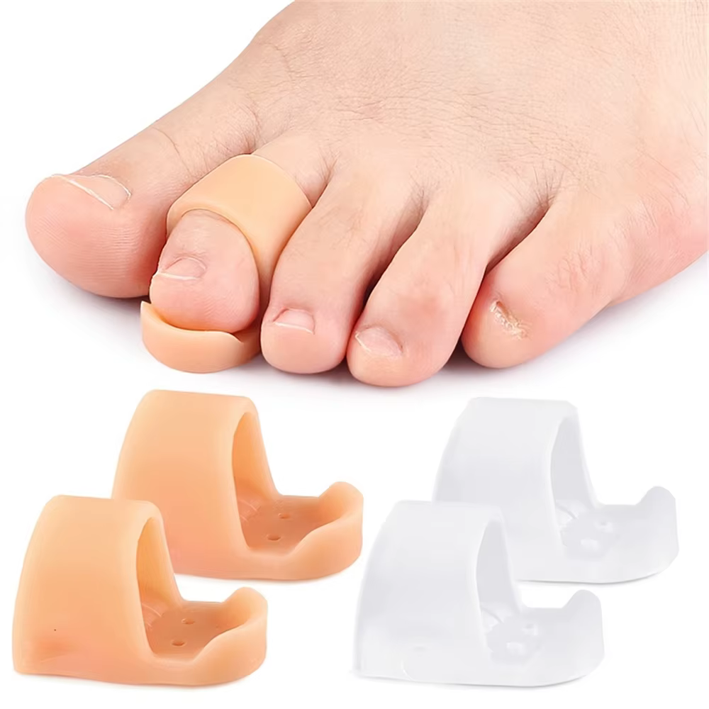 Redresseur d'orteils, Correcteur d'orteils en marteau, Protecteur d'orteils superposés, Séparateur d'orteils, Coussinet orthopédique pour pied, Orthèse pour l'incurvation des orteils