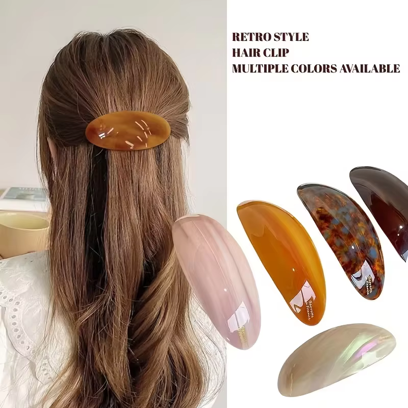 Pinces à cheveux françaises rétro et élégantes