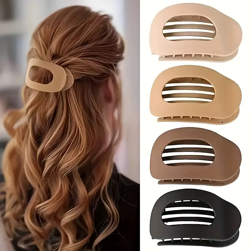 Pinces à cheveux plates mates pour femmes