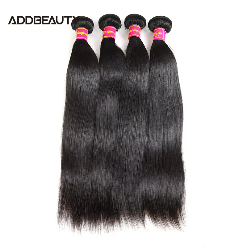 Addbeauty-Extension Capillaire Brésilienne Naturelle Lisse