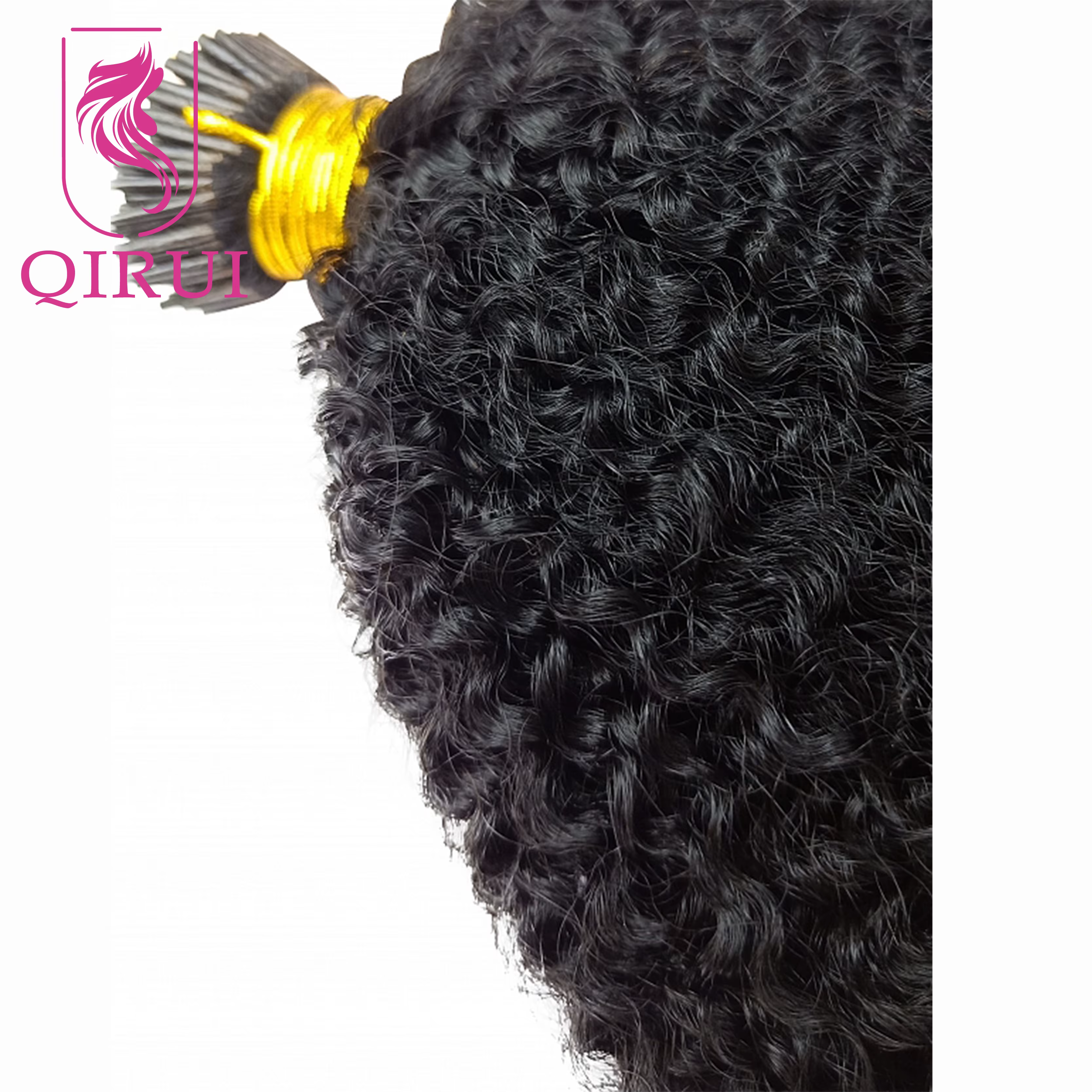 Itip Extensions de cheveux humains 4B 4C Itips Microlink