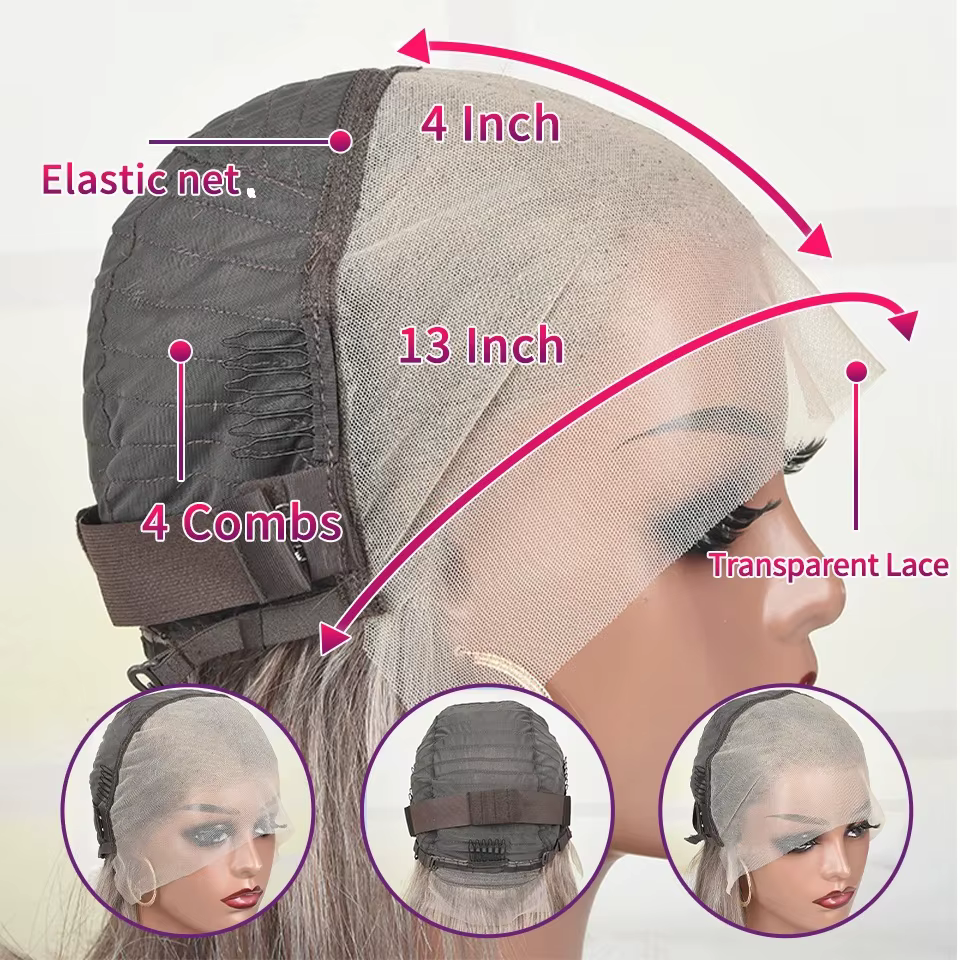 Perruques Bob Courtes en Cheveux Humains Couleur Blond Ombré avec Racines Brunes