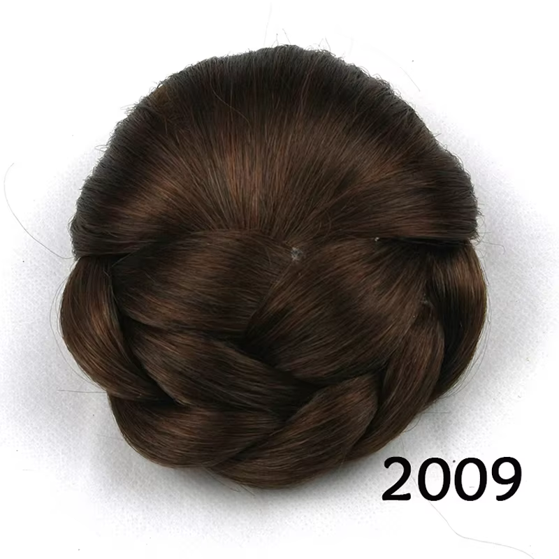 Extensions de Chignon synthétiques bouclés en désordre