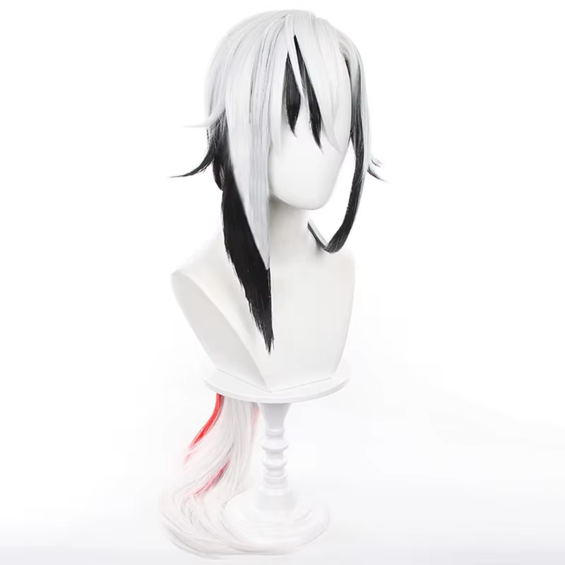 Perruque de Cosplay pour Genshin Impact Arlecchino Knave