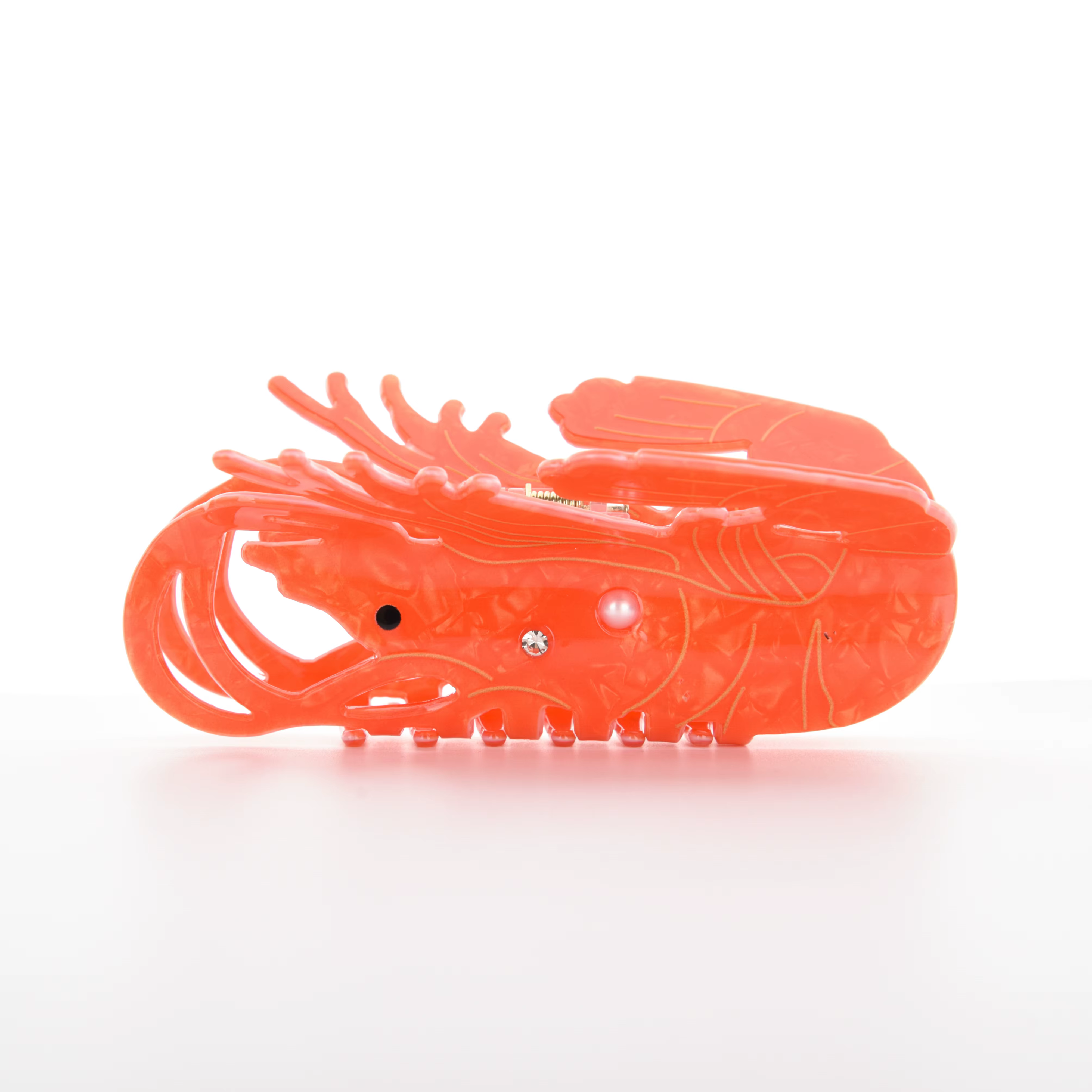Pinces à cheveux en forme de crabe