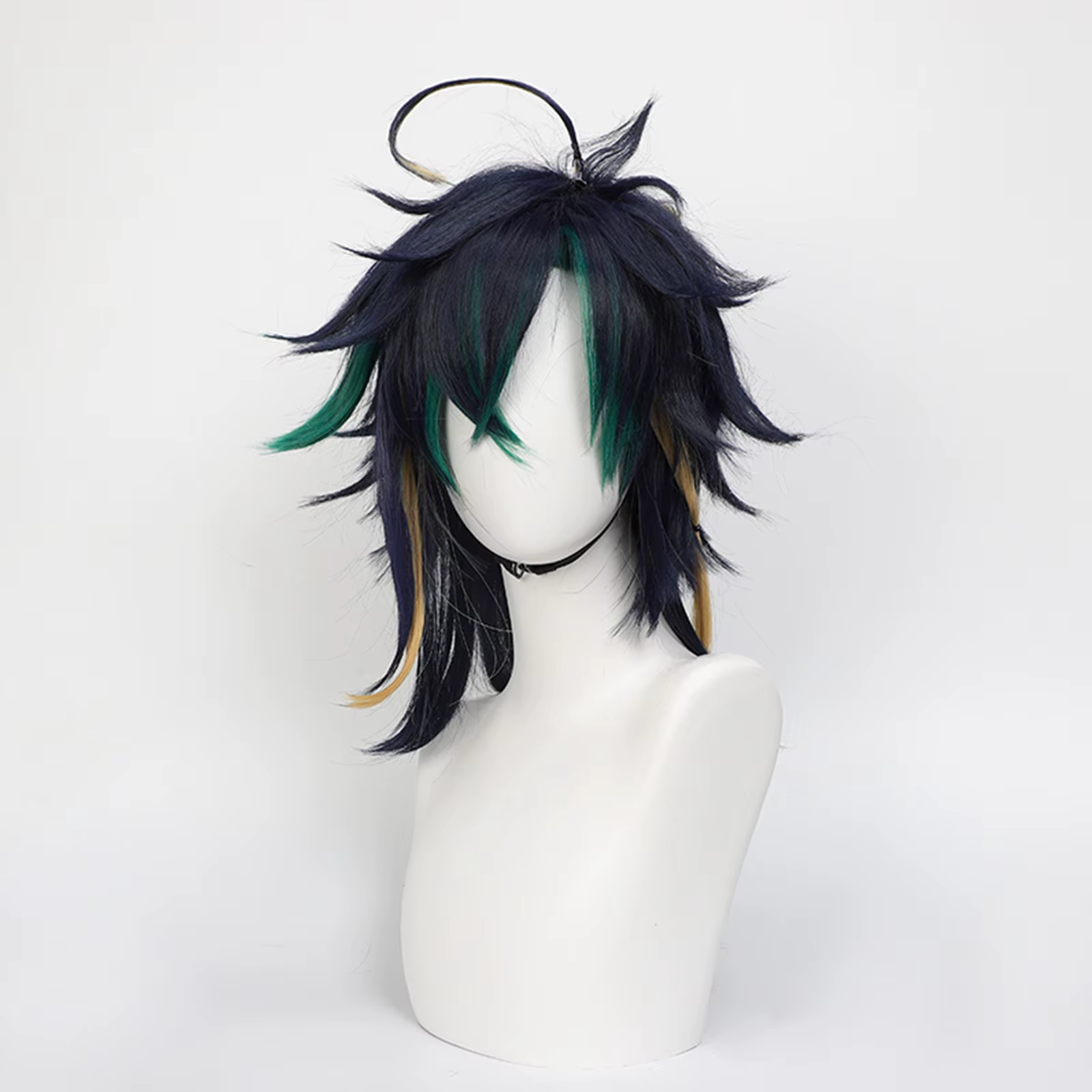 Perruque Anime Kinich, perruques de cosplay Genshin