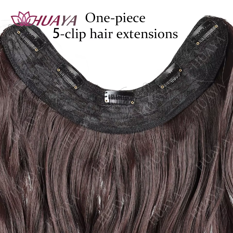 Extensions de cheveux à clipser 20 pouces