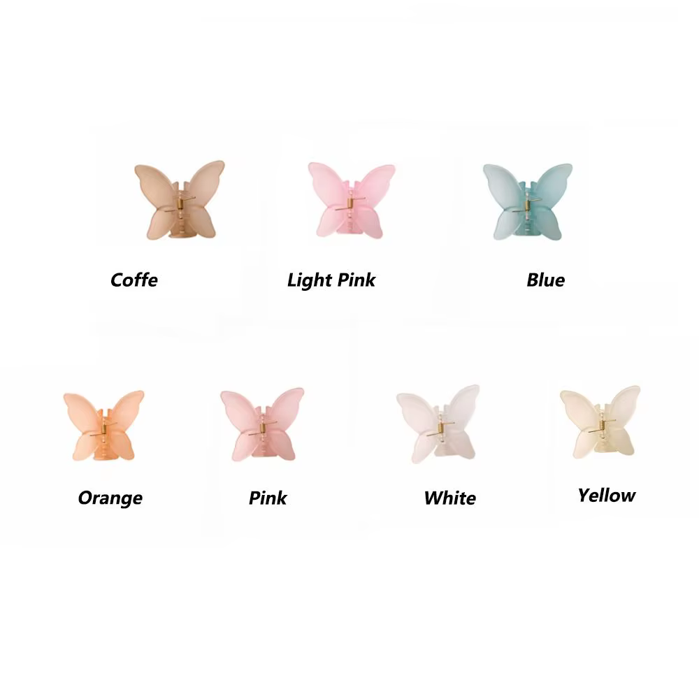 Pince à cheveux papillon pour femmes et filles