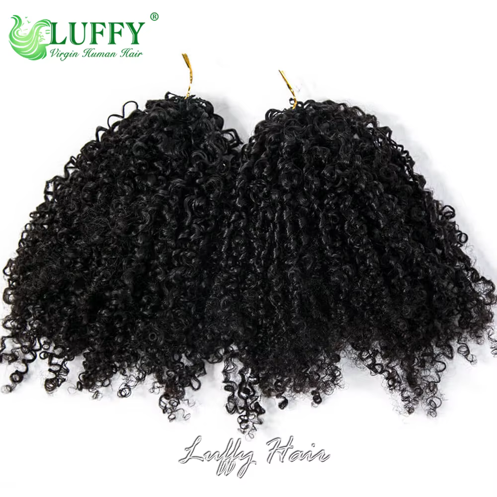 Extensions de cheveux humains au Crochet