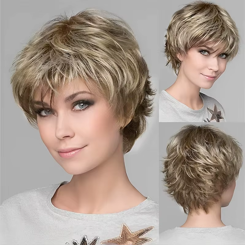 HAIRJOY – perruque synthétique bouclée et moelleuse