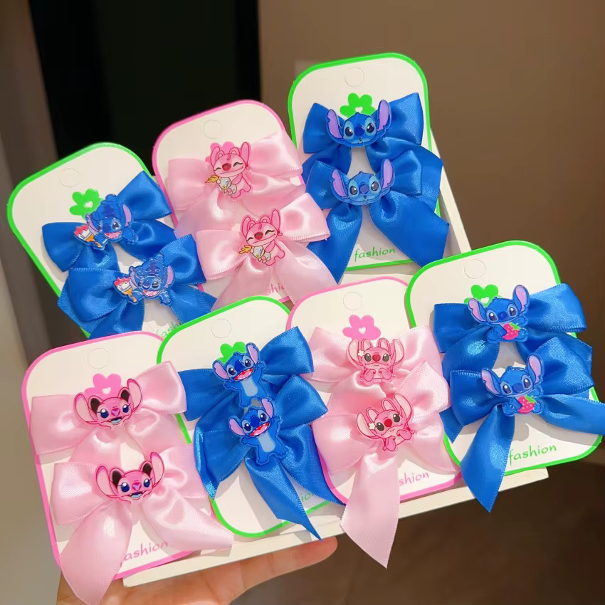 Pinces à cheveux Lilo Stitch pour filles