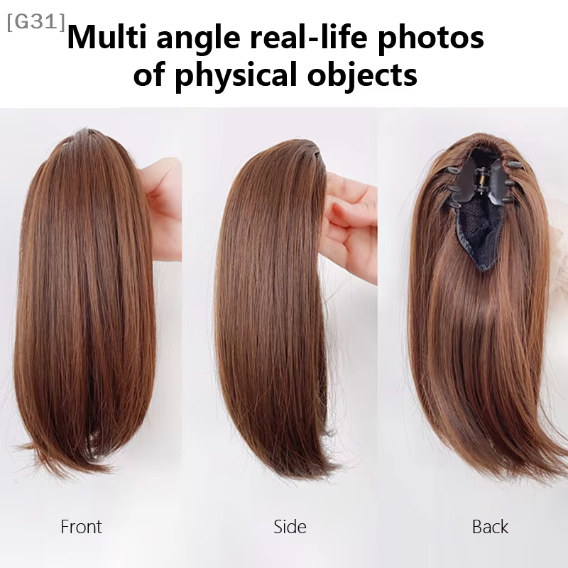 Extension de queue de cheval longue à clipser, extension de cheveux synthétiques à l'aspect naturel pour femmes [G31][G31]