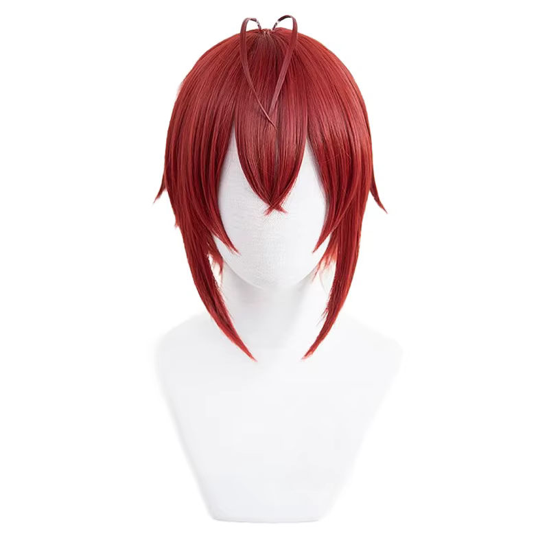 En Stock énigme Rosehearts perruque synthétique Anime 28 cm