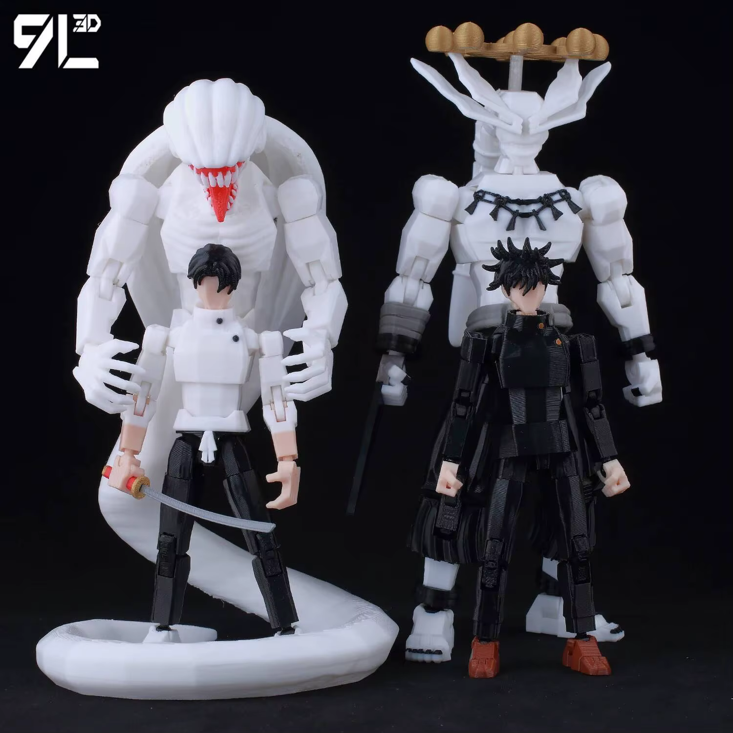 9L3D imprimé chanceux factice 13 Jujutsu Kaisen Gojo Satoru Toji Yuji Sukuna Anime figurines Mannequin Yuuta Rika modèle T13 jouets