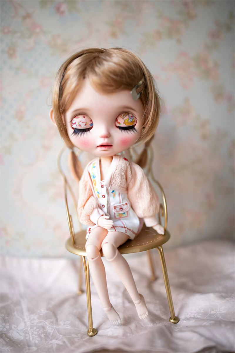 Perruque pour poupée Blythe