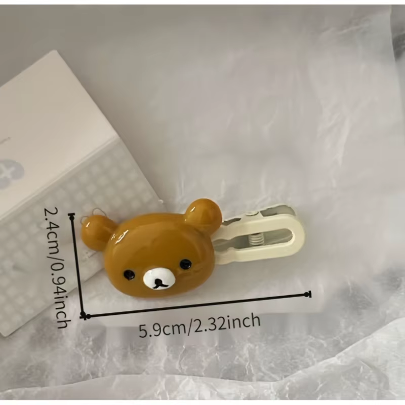 Ensemble d'épingles à cheveux ours mignon