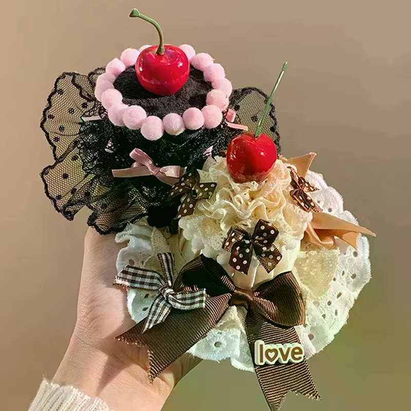 Pince à cheveux Lolita en dentelle