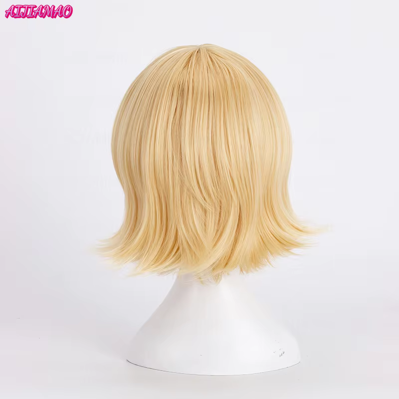 Perruque de Cosplay Rin Len