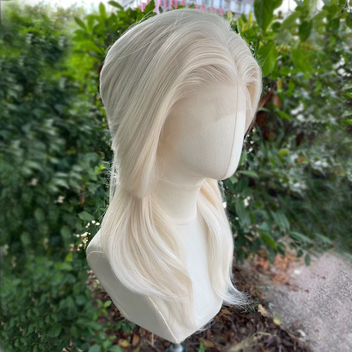 Perruques Lace Front Synthétiques Courtes Bouclées pour Femme