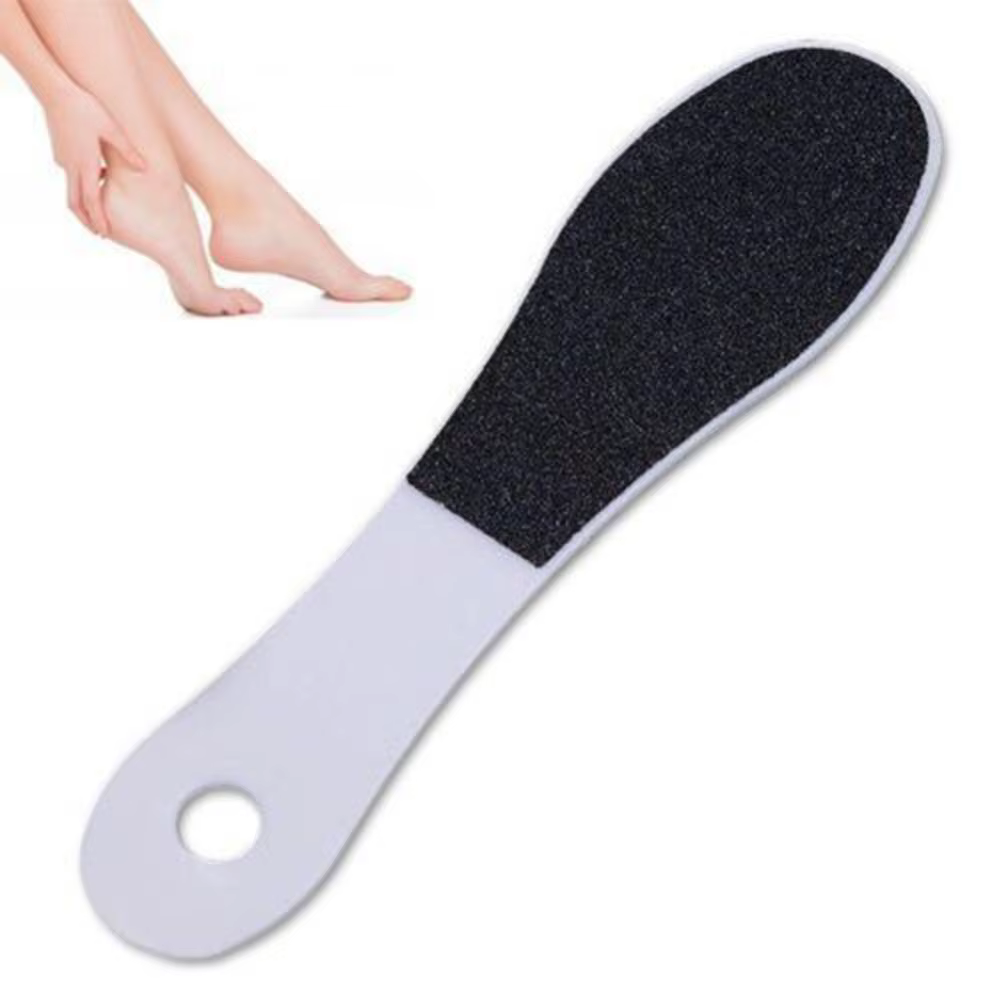 Lime à pied Double face, râpe à pied, épurateur de callosités, dissolvant de peau dure, pédicure, limes plus lisses, outil de soins des pieds