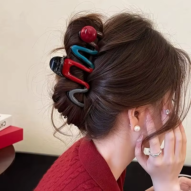 Grands pinces à cheveux élégantes pour femmes