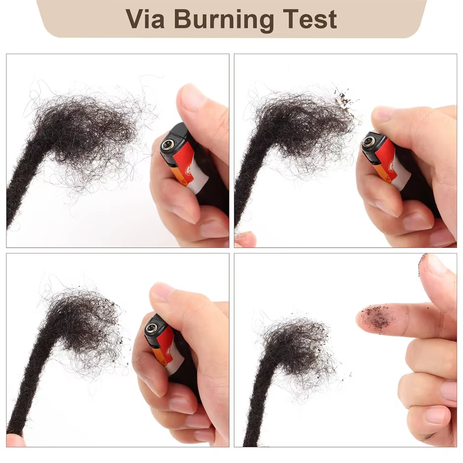Extensions de dreadlocks bouclées faites à la main pour hommes et femmes