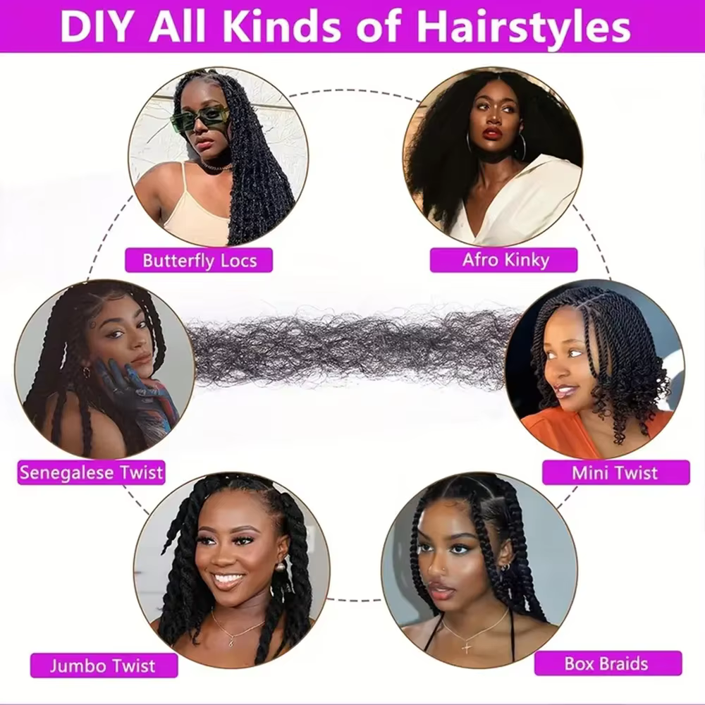 Cheveux synthétiques Marley 1B/27/613