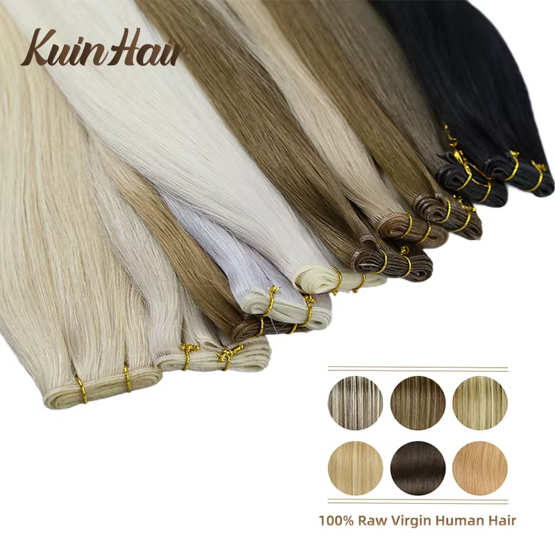 Extensions de cheveux naturels brésiliens Genius Weft Straight