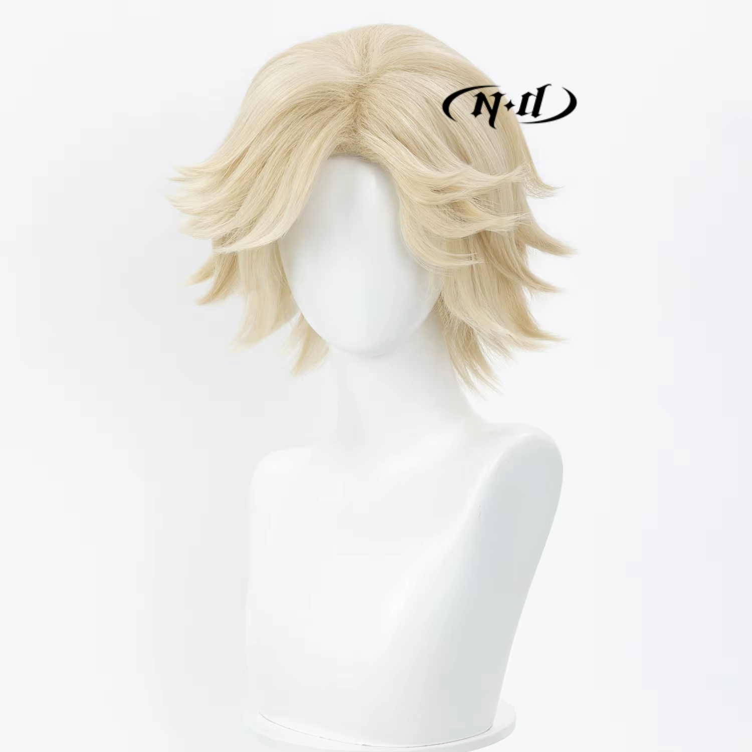 Perruques de cosplay ND Brand Douma Childhood Short Hair Kimetsuu pour Comic-con