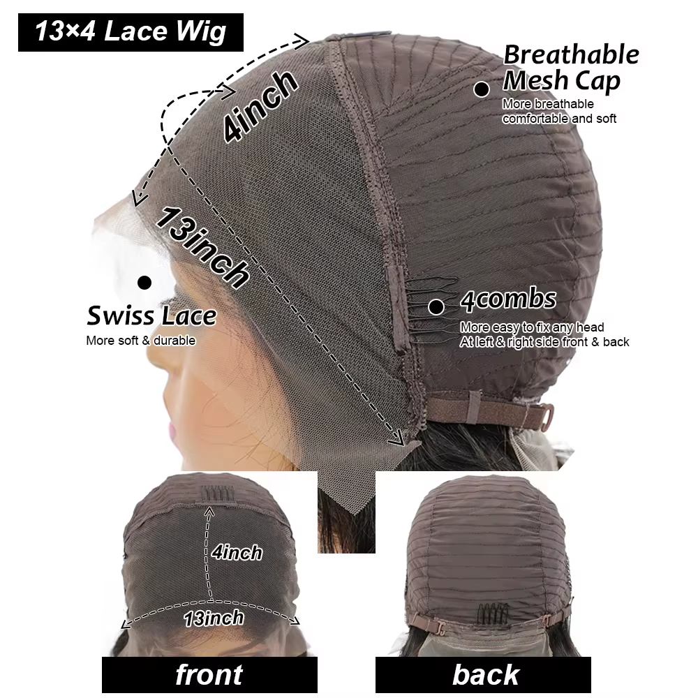 Perruques tressées bouclées afro kinky en cheveux humains