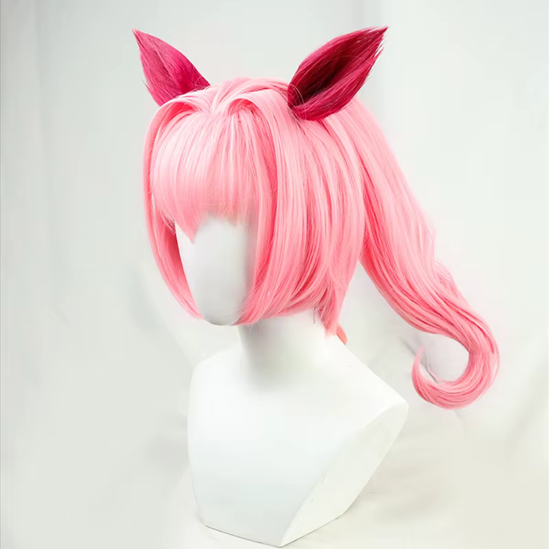 Perruque de Cosplay Anime Umamusume Pretty Derby Haru Urara