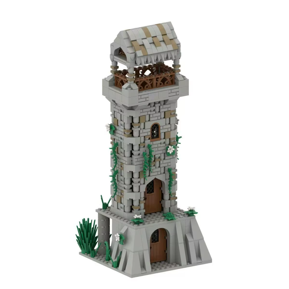 Ensemble de blocs de Construction de château médiéval, Kit de briques de modèle créatif de chevalier, jouets de Construction éducatifs pour garçons et enfants