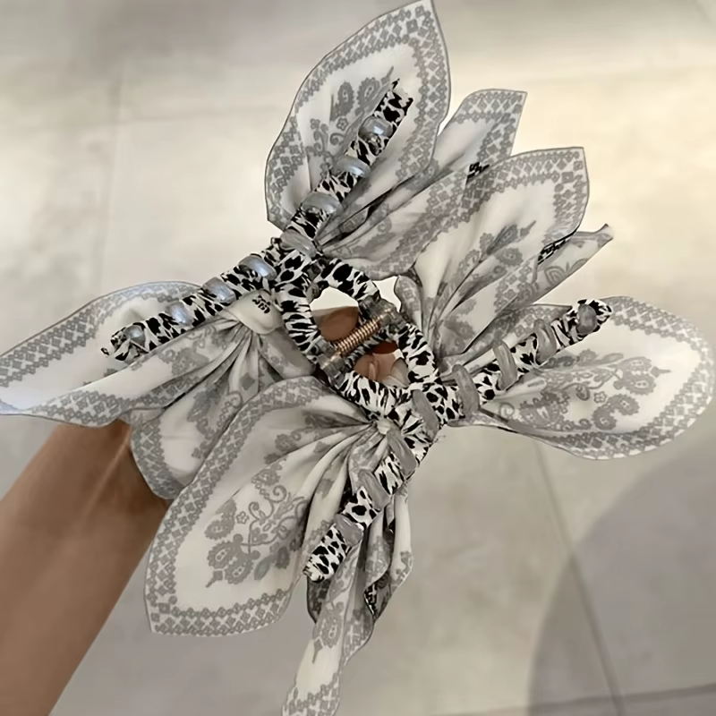 Pince d'amour en forme de fleur de cajou Double face