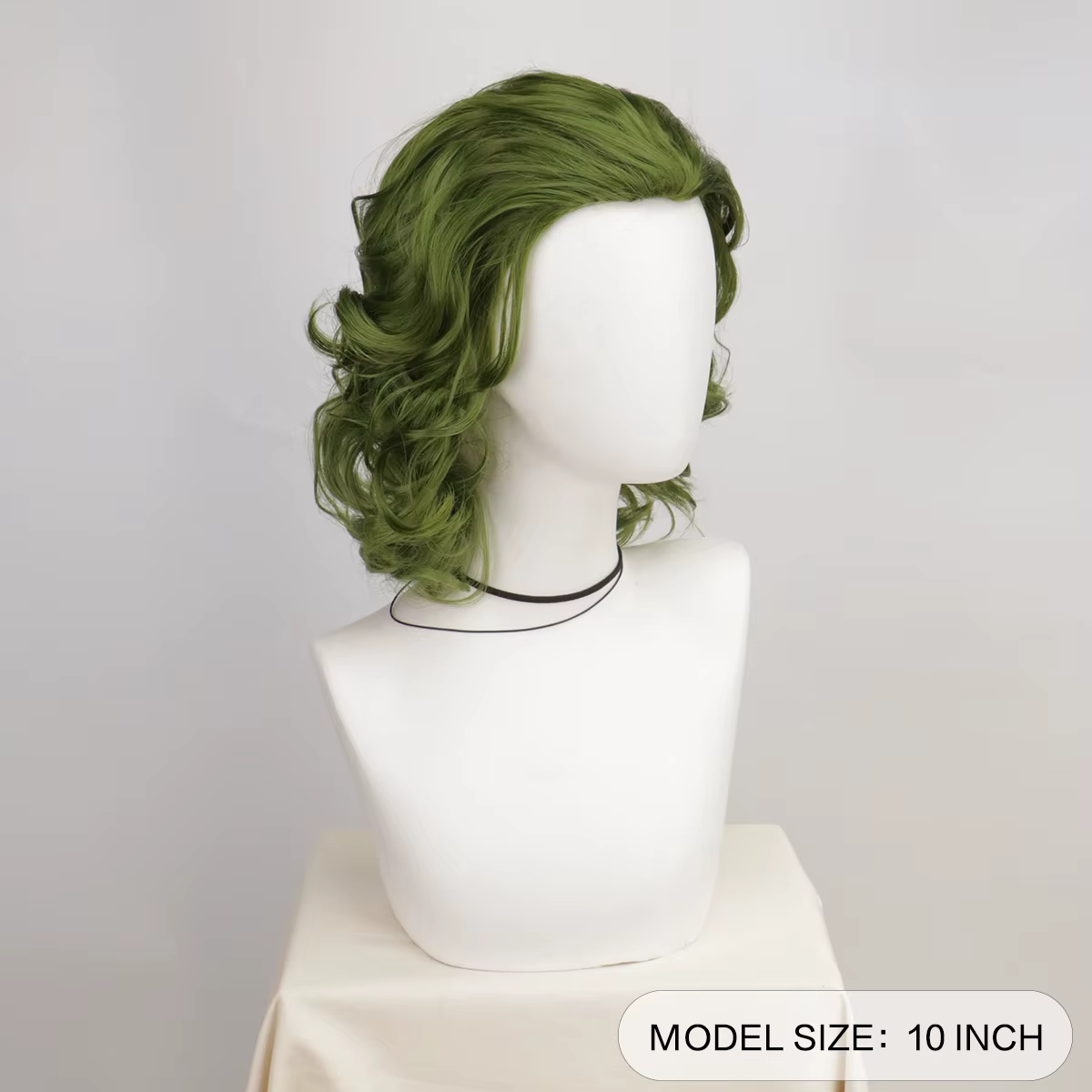 Joker – perruque synthétique courte de Clown vert