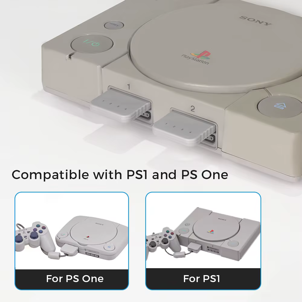 Haute42 cartes d'extension de carte mémoire 4 mo adaptées aux consoles de jeu PlayStation1 PS1 PS One jeu de carte mémoire sauvez pour Sony Ps1