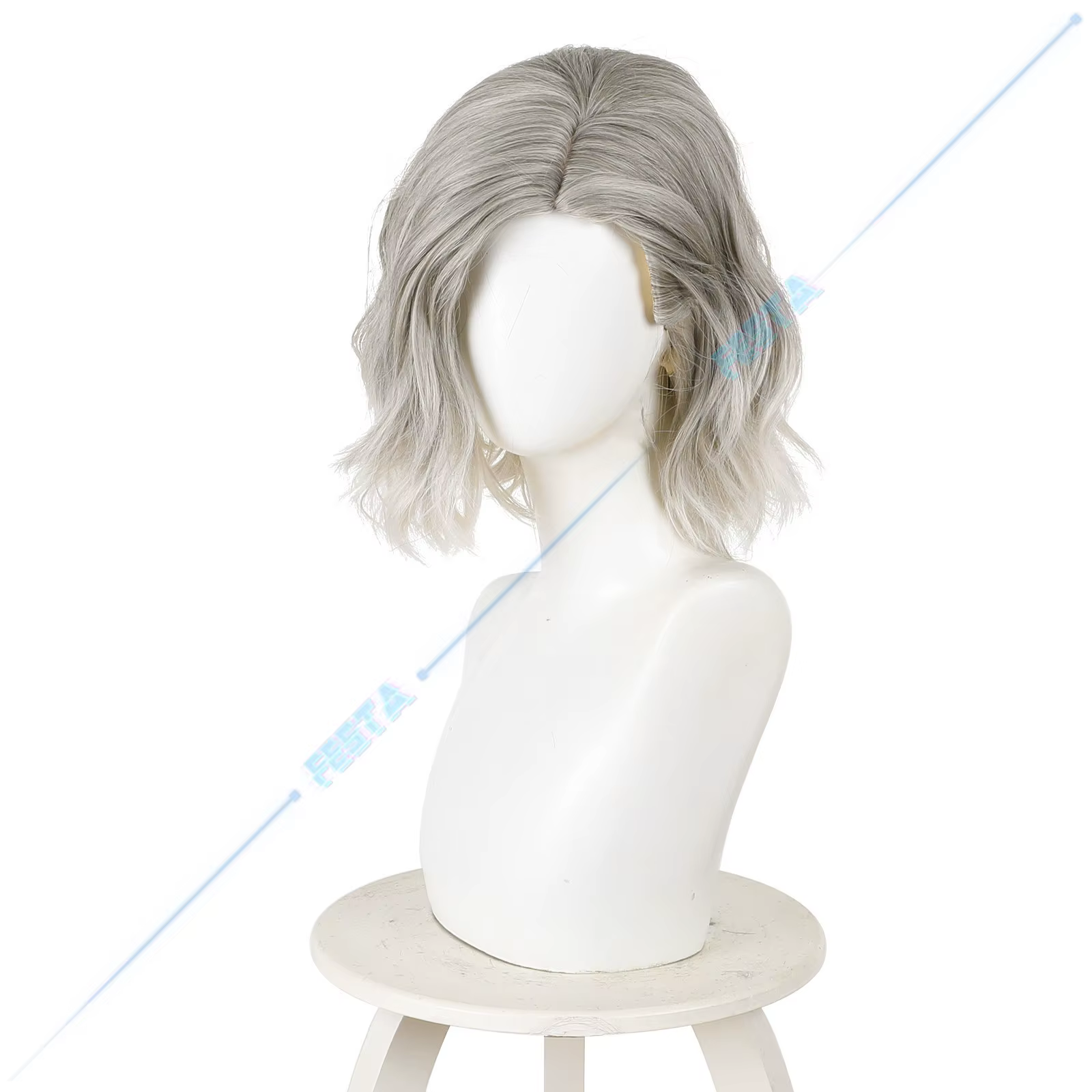 Perruque de cosplay Resident Evil Requiem Grace Ashcroft pour femme