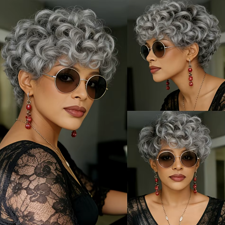 Perruque synthétique Remy brésilienne naturelle