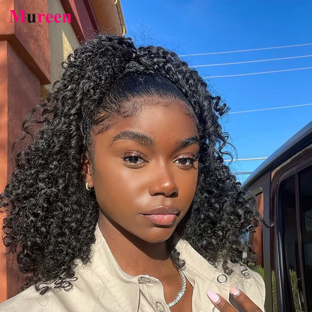 Demi-perruque 100% cheveux humains pour femmes