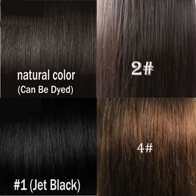 Extension de cheveux brésiliens naturels