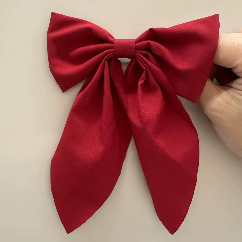 Pince à cheveux en ruban à nœud élégant pour filles
