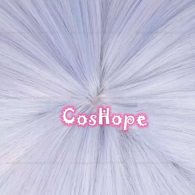 Fontaine Sigewinne-Perruque de Cosplay Synthétique
