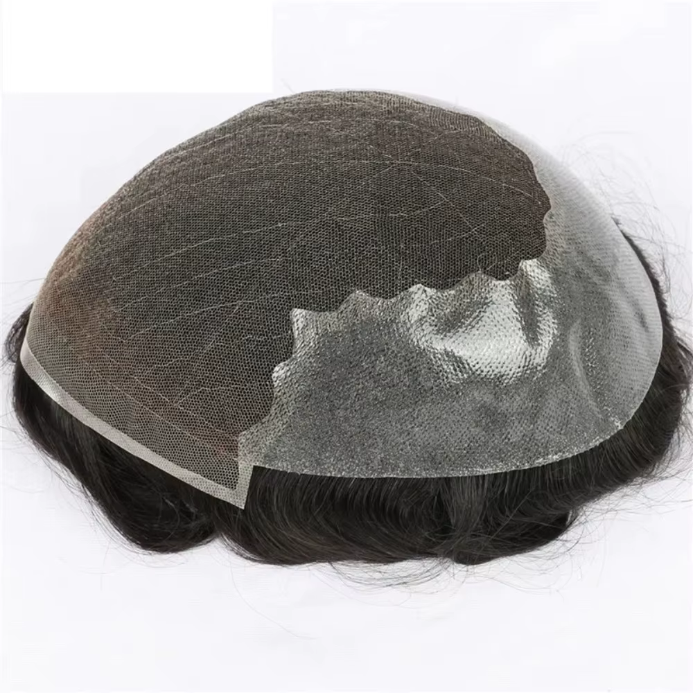 Toupet Bouclé Ondulé pour Homme