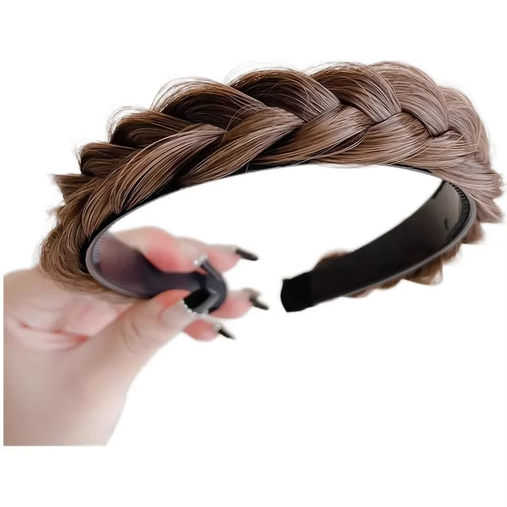 Bandeau tressé pour perruque