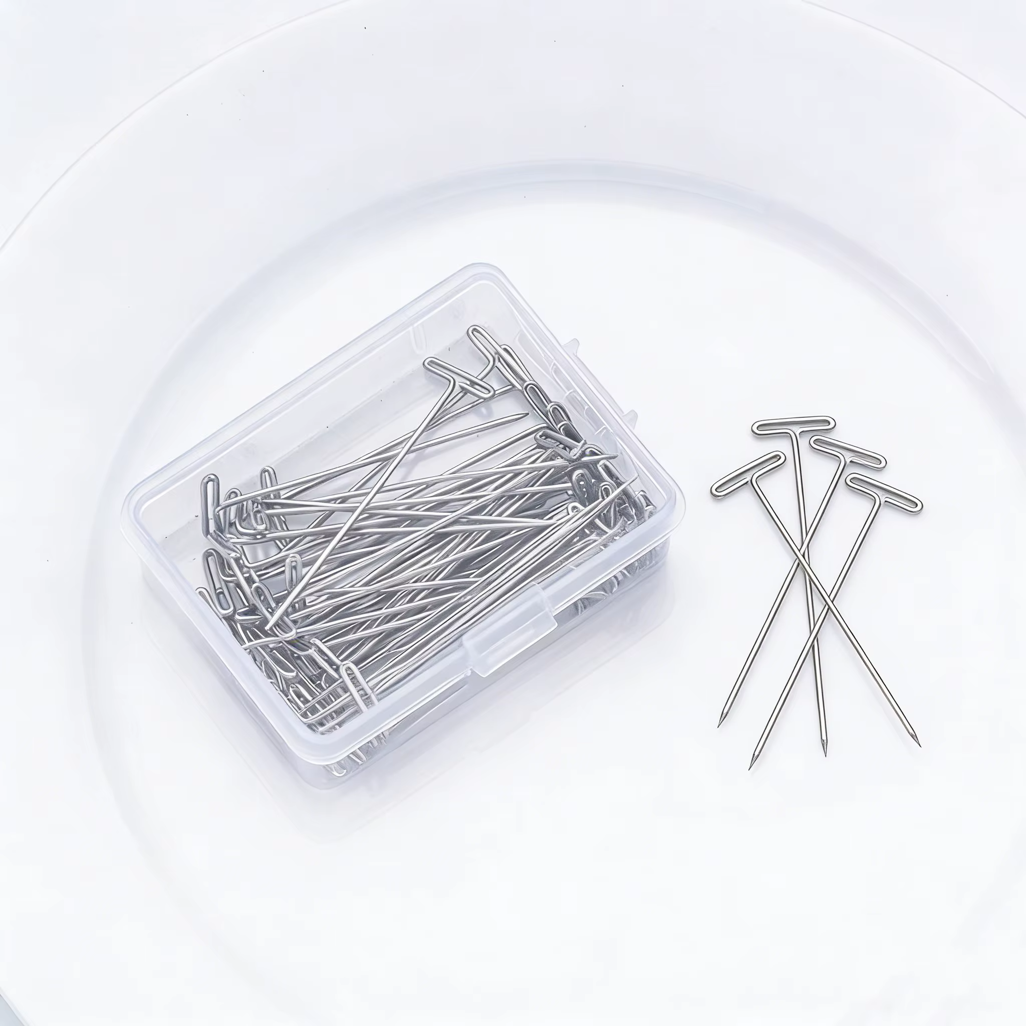 Épingles en T pour perruques