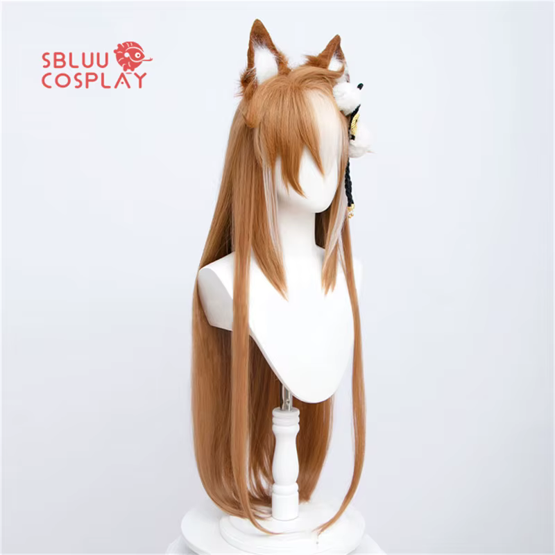 SBluuCosplay-Perruque Cosplay Gorou, Genshin Impact